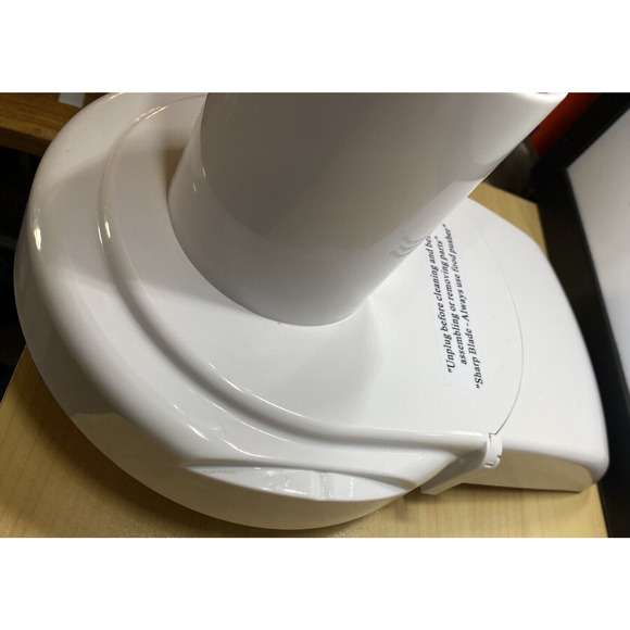 Jack LaLanne Power Juicer Replacement Part Lid Pulp Guard Top Chute CL-003AP - Picture 3 of 6